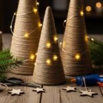 How to Make Rustic DIY Christmas Twine Trees