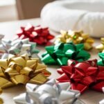 How to Make a Wreath Using DIY Christmas Gift Bows