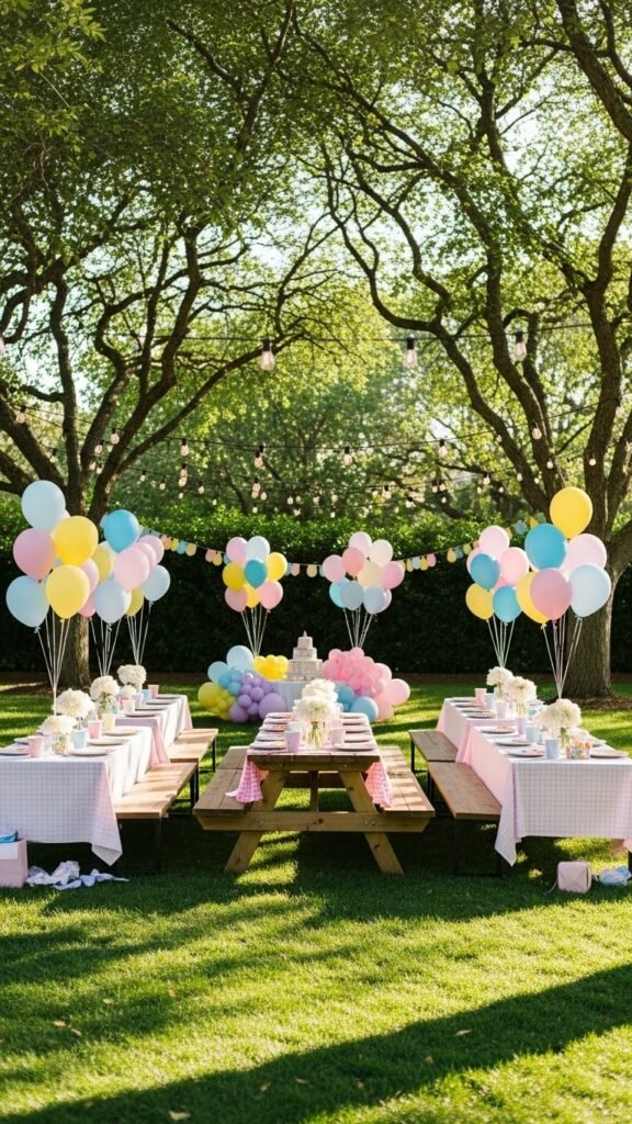 how to plan outdoor birthdays