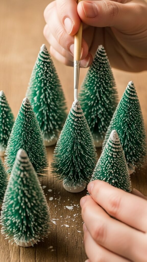 Prepare Your Bottle Brush Trees