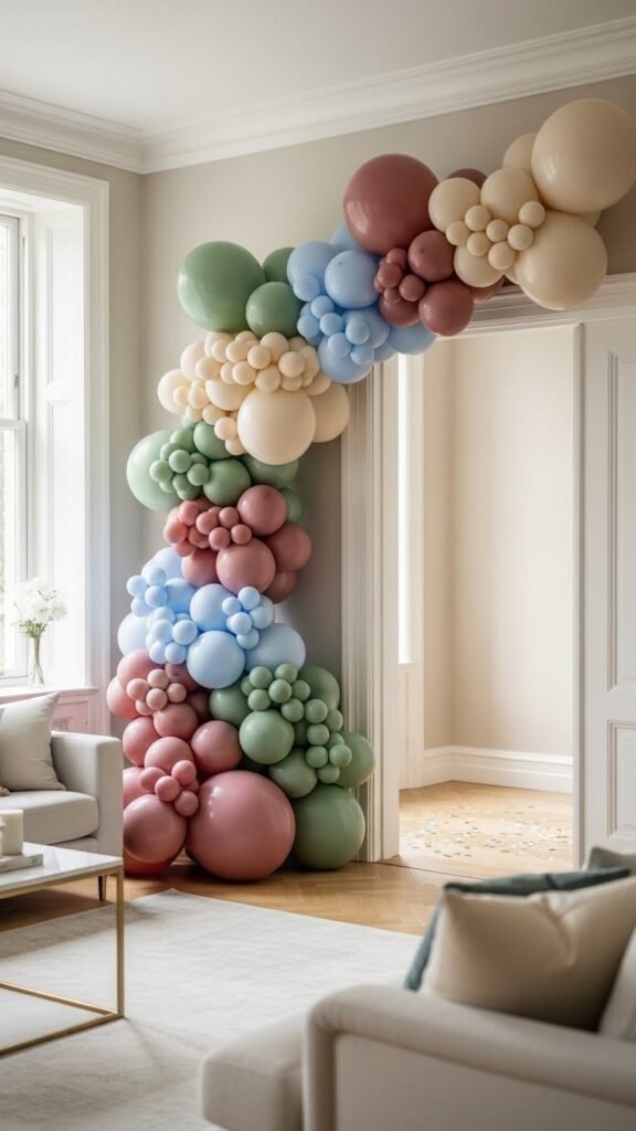 how to make balloon garlands