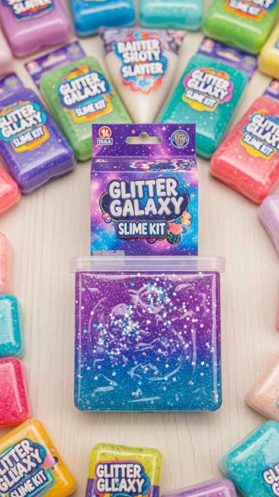 Glitter Galaxy Slime Kit