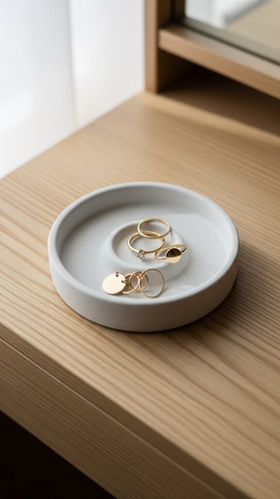 Minimal Ceramic Ring Tray