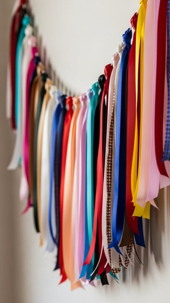 Ribbon Tassel Garland