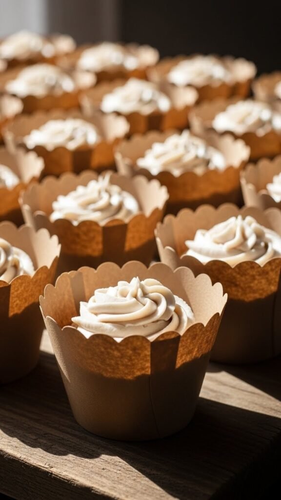 Scalloped Kraft Paper Wraps