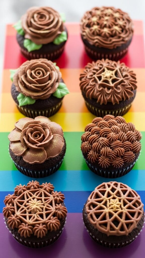 Cupcake-Inspired Chocolate Molds