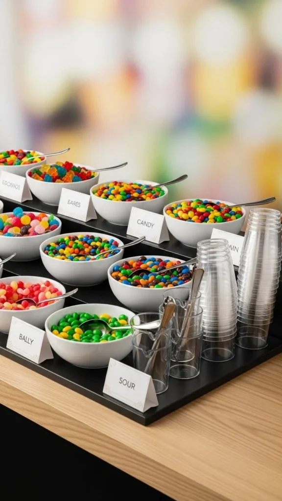DIY Candy Mix Station