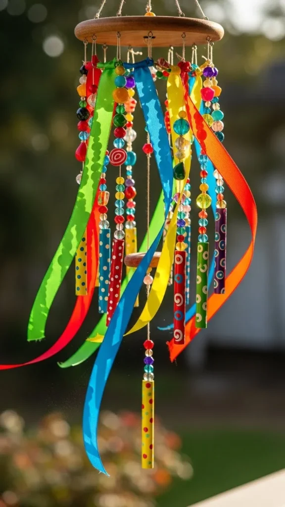 Rainbow Wind Chimes