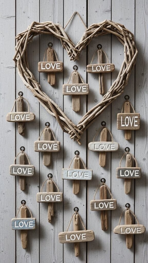 Driftwood Love Wall Piece