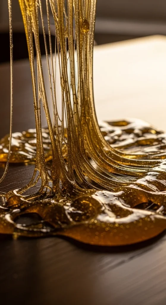 Gold Stretch Rope Slime