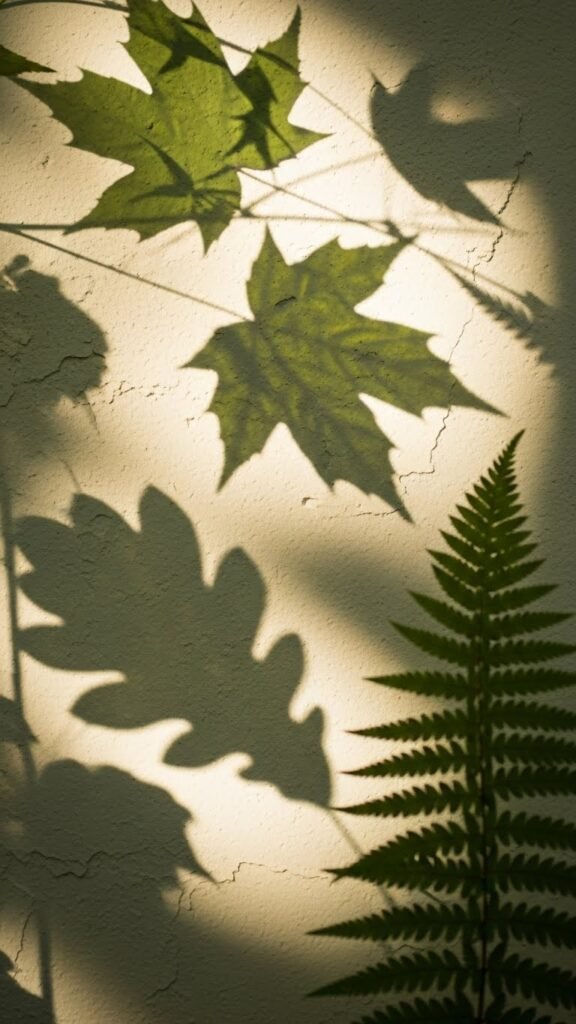 Leaf Shadow Photography Print