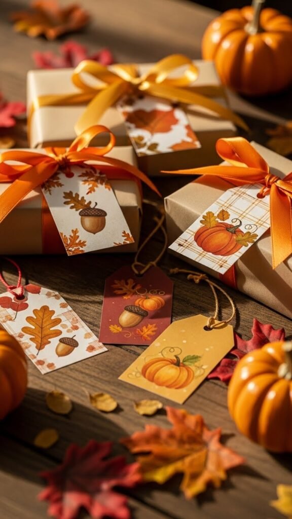  Seasonal Fall Tags