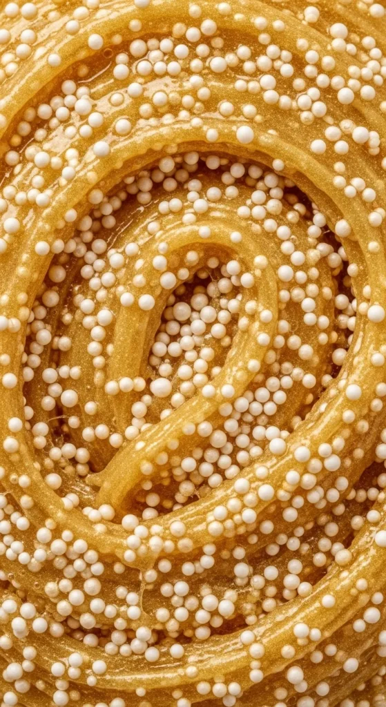 Gold Foam Bead Slime