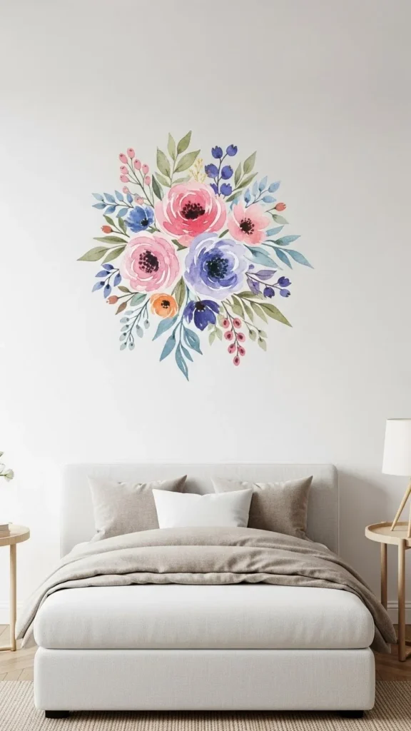 Watercolor Florals for a Soft and Feminine Touch