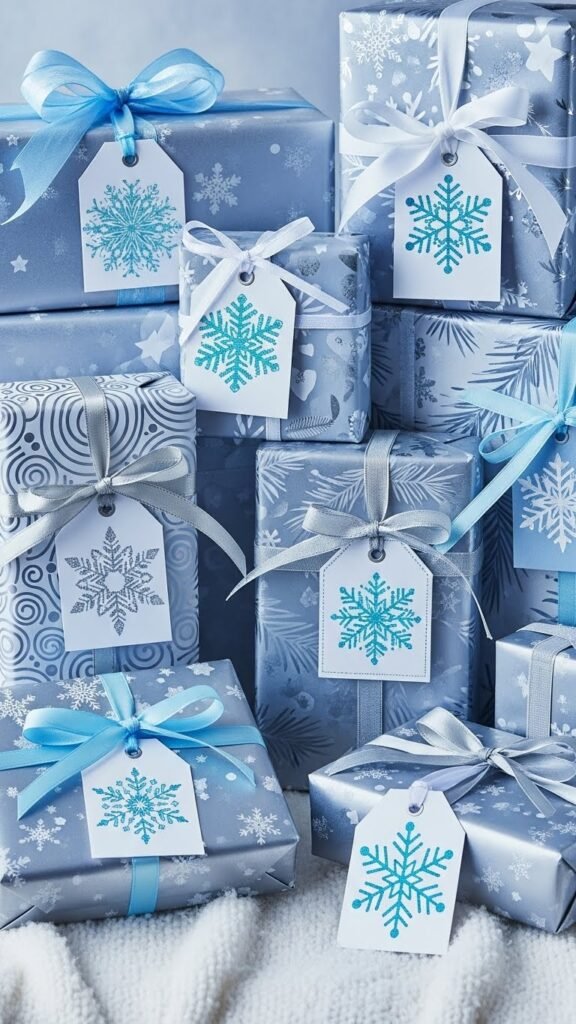  Winter Snowflake Tags
