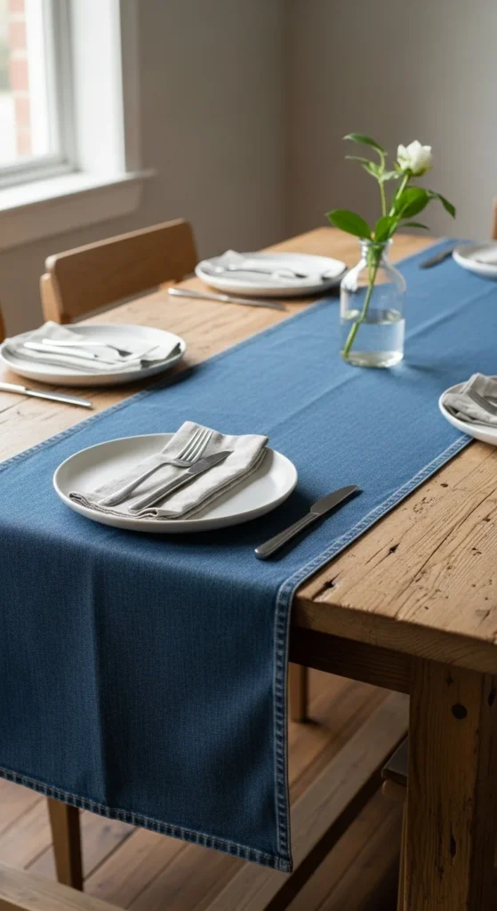Denim Table Runner