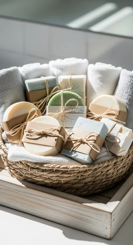 Handmade Soap Gift Basket