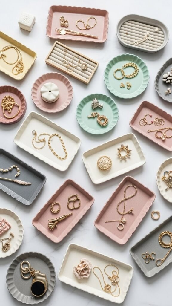 Scalloped Edge Jewelry Tray