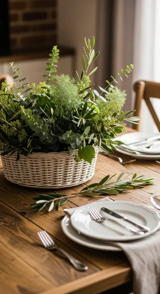 Basket-Based Centerpiece