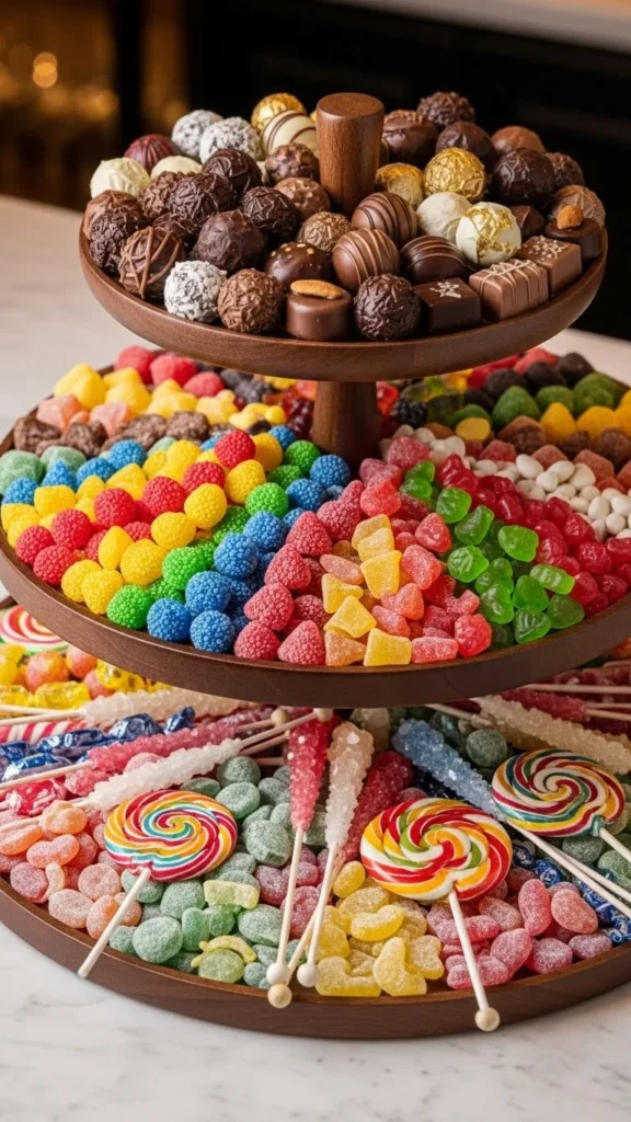 Candy Bar With Trays