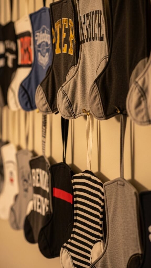 T-Shirt Stocking-Style Decor