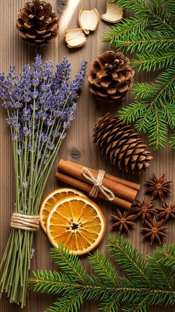 Winter Lavender & Evergreen