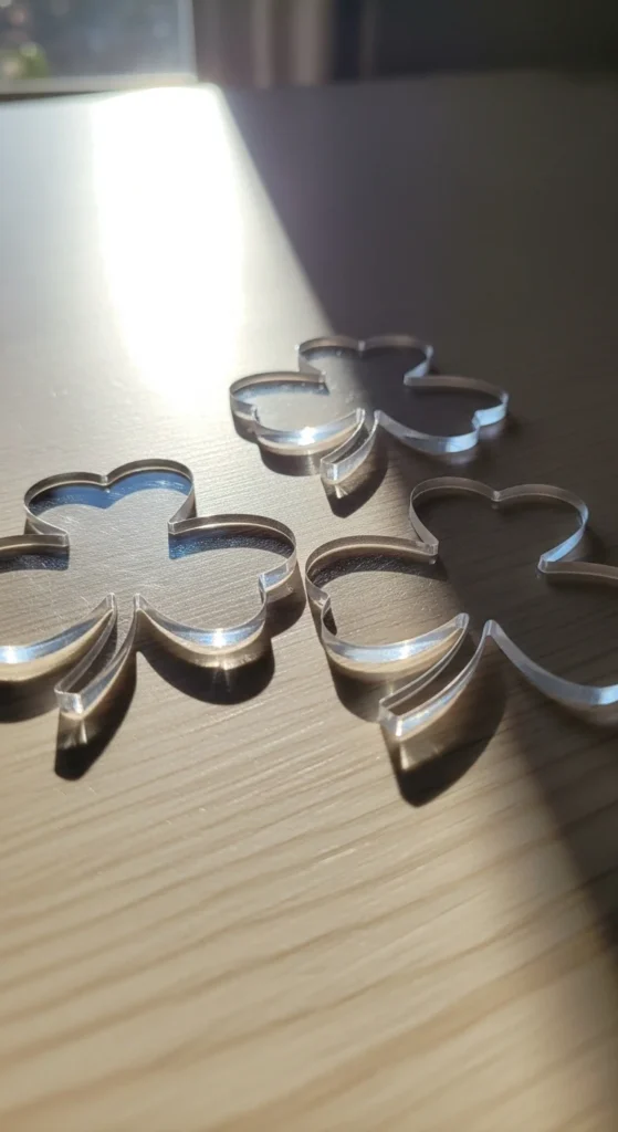 Acrylic Clover Cutouts