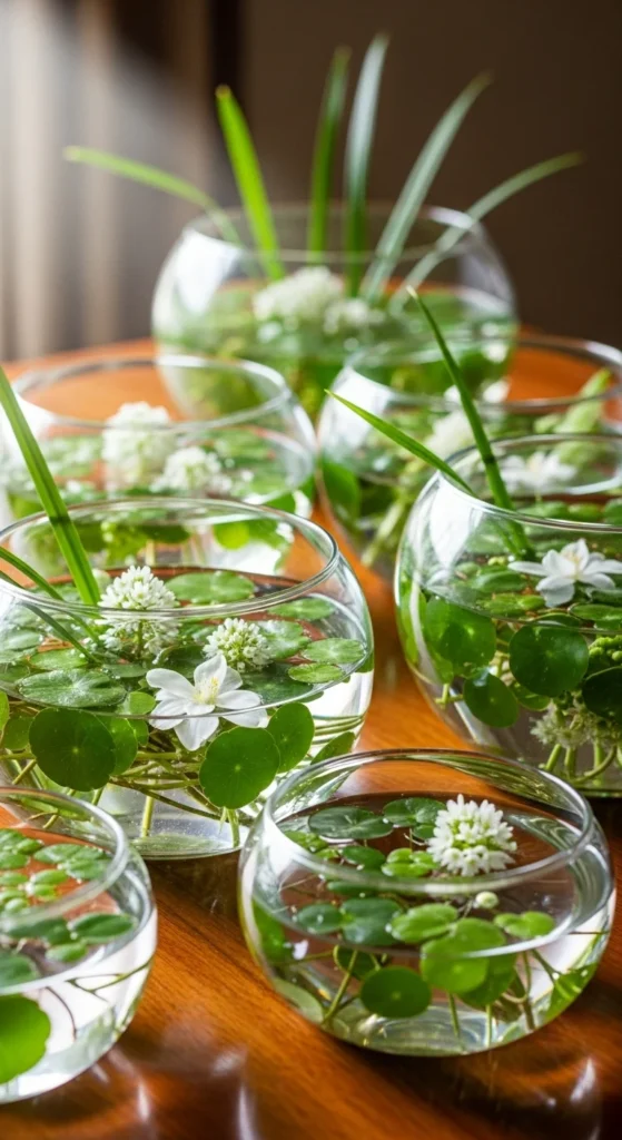 Floating Greenery Bowls