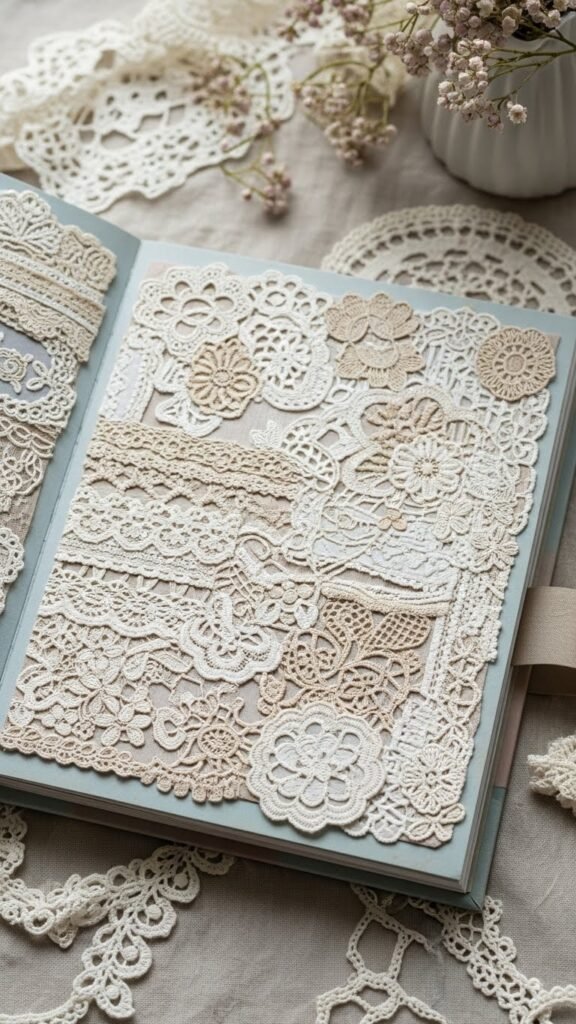  Lace-Encrusted Picture Album