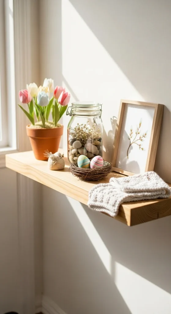 DIY Entryway Wall Shelf