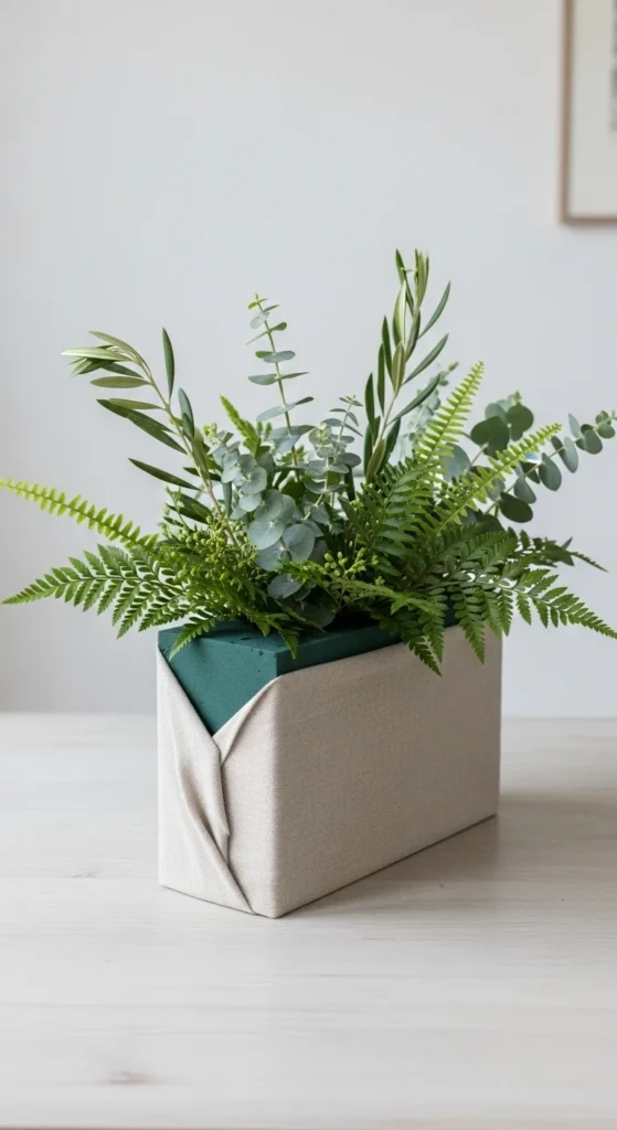 Fabric-Wrapped Foam Block