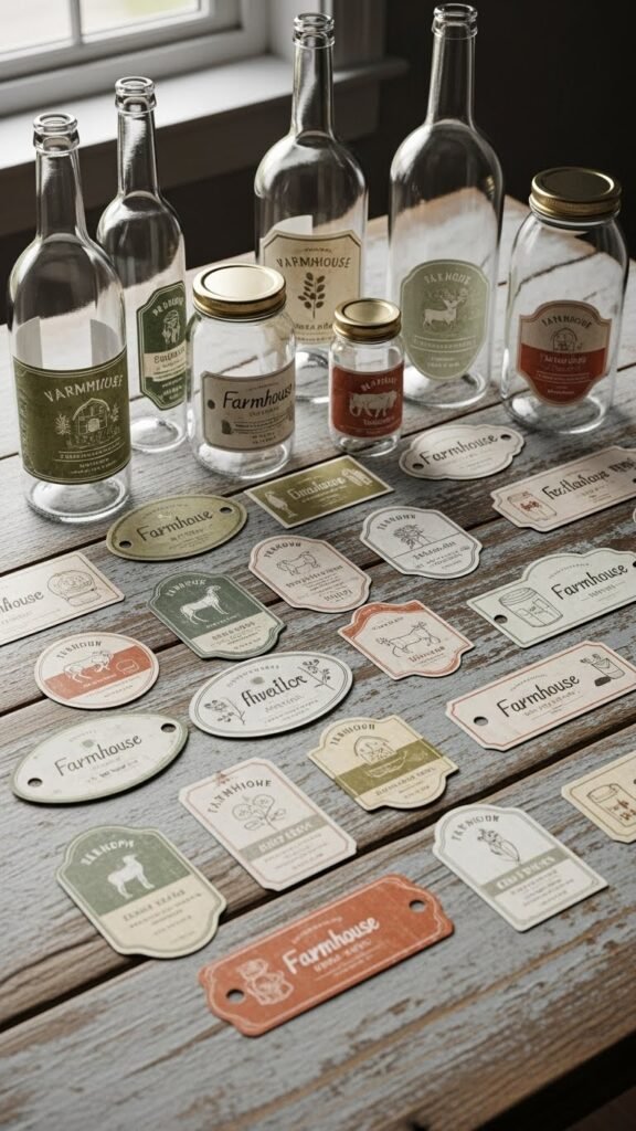  Farmhouse-Inspired Labels