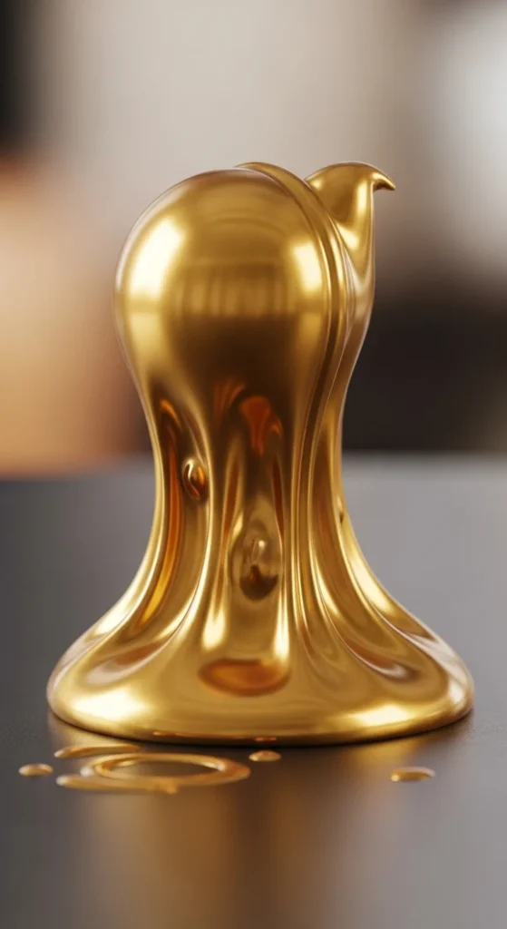 Gold Puffy Slime