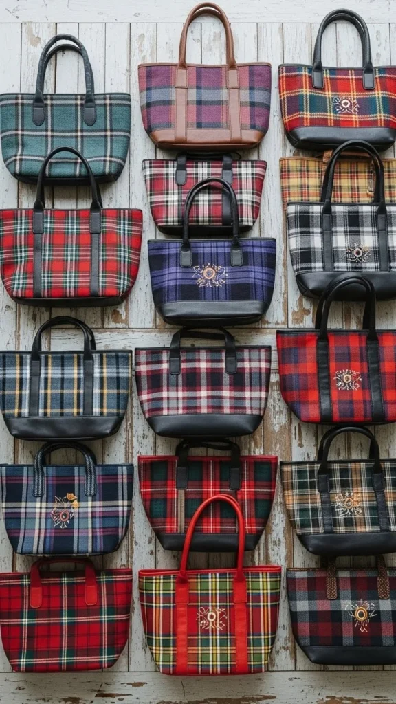Tartan Plaid Tote