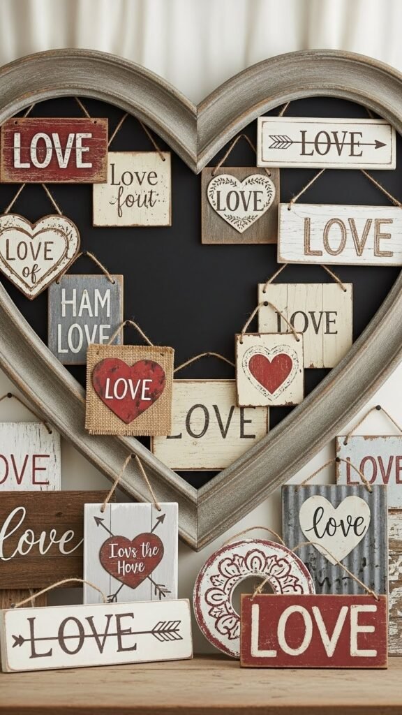 Chalkboard Heart Frame