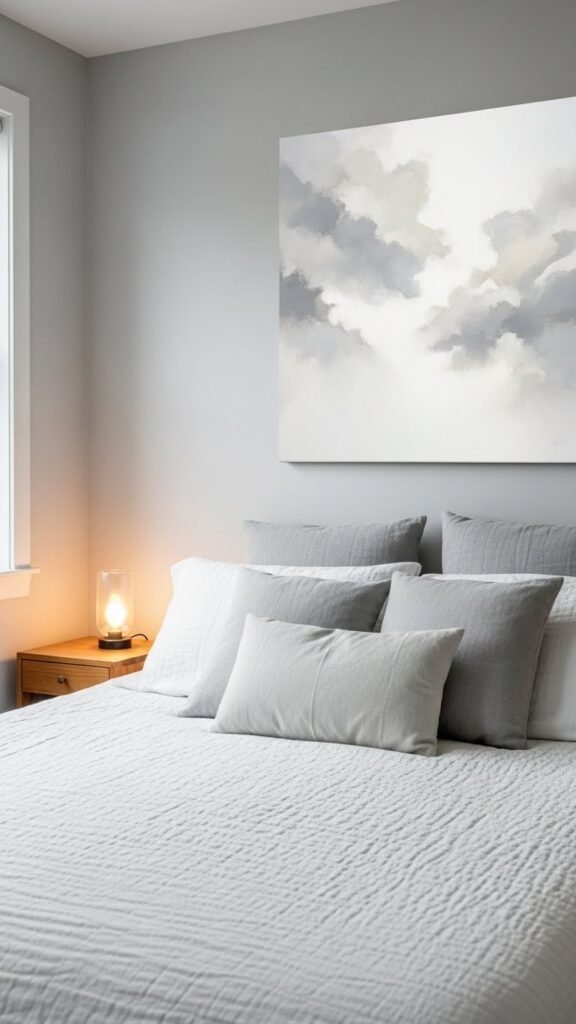 Cloud Shape Calm Canvas