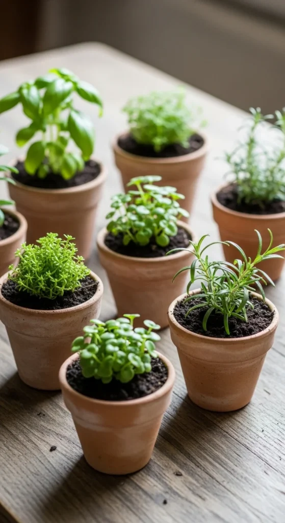 Minimal Clay Pot Cluster