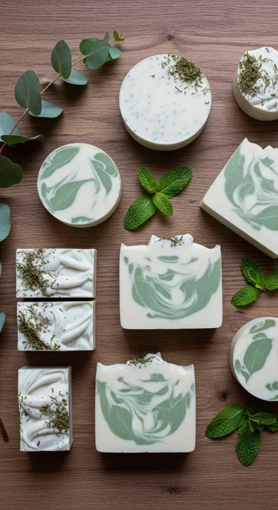 Mint Eucalyptus Soap