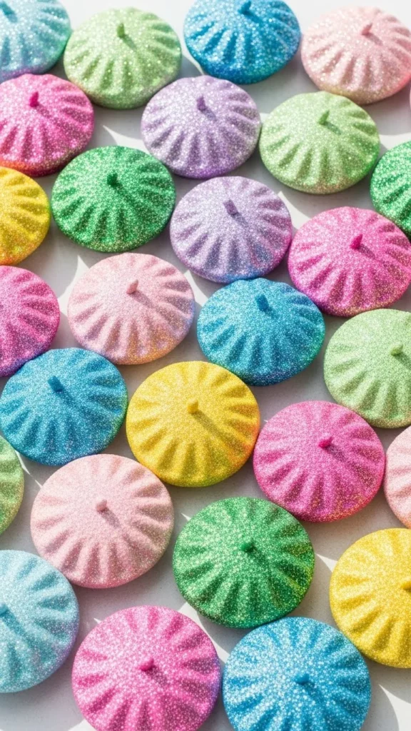 Pastel Glitter Beret