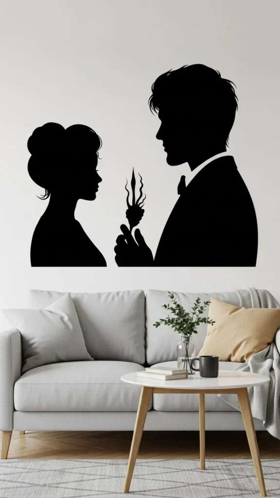 Custom Silhouette Portraits for a Personal Touch