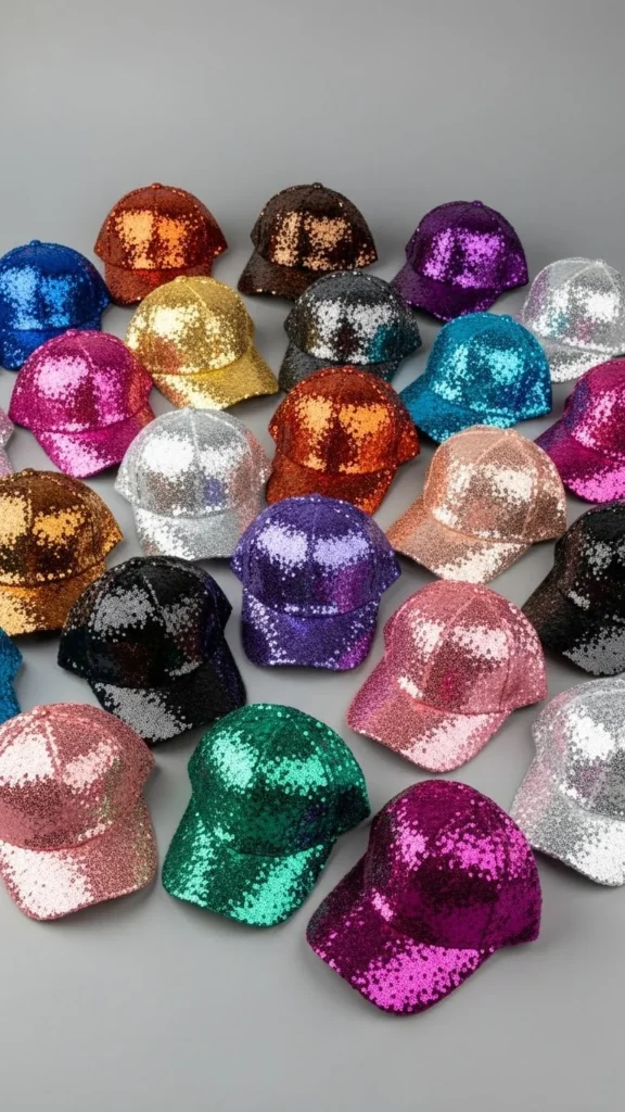 Sequin Baseball Cap