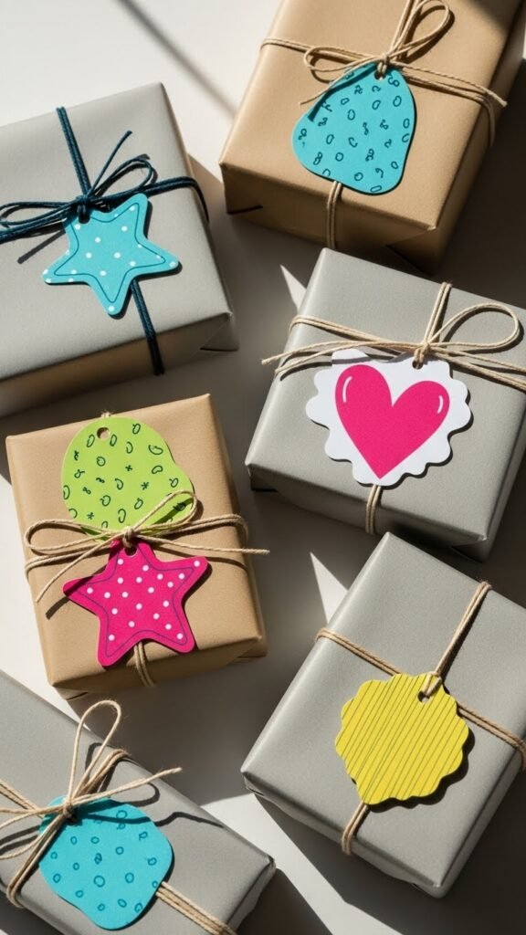 Whimsical Doodle Tags