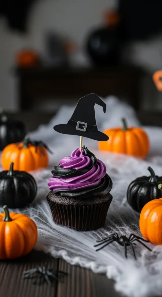 Witch Hat Cupcake Picks