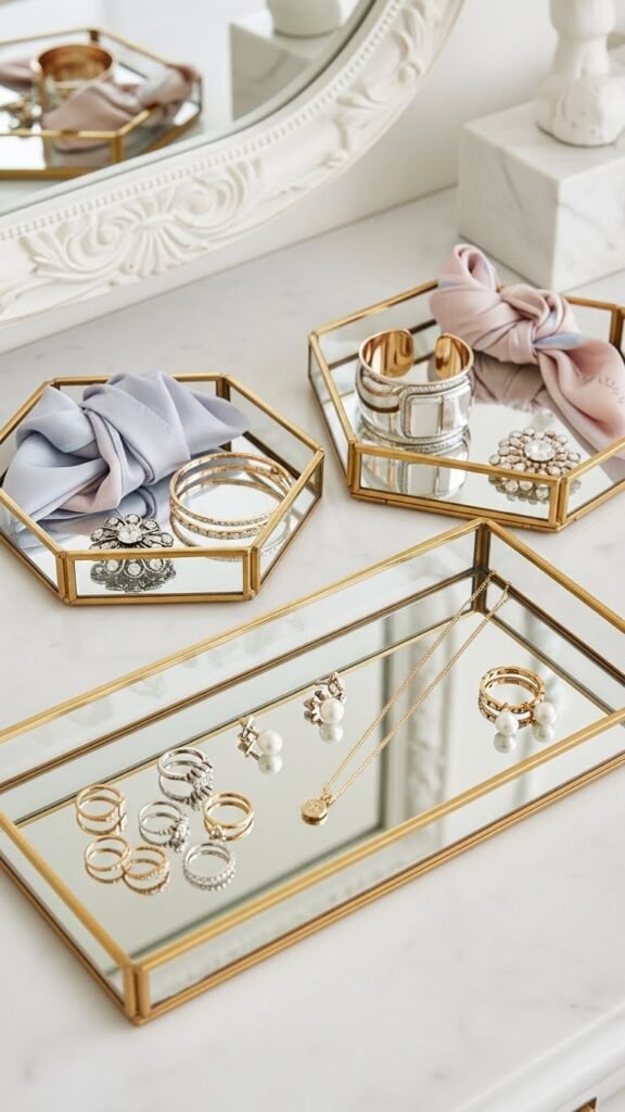  Glass Jewelry Tray