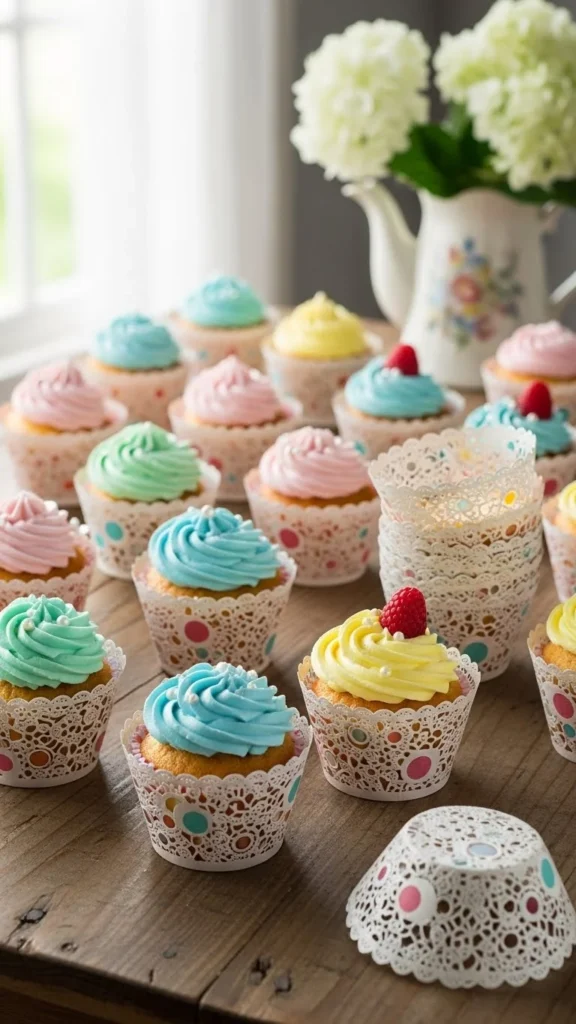 Polka Dot Lace Liners