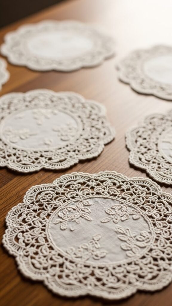 Lace Coasters