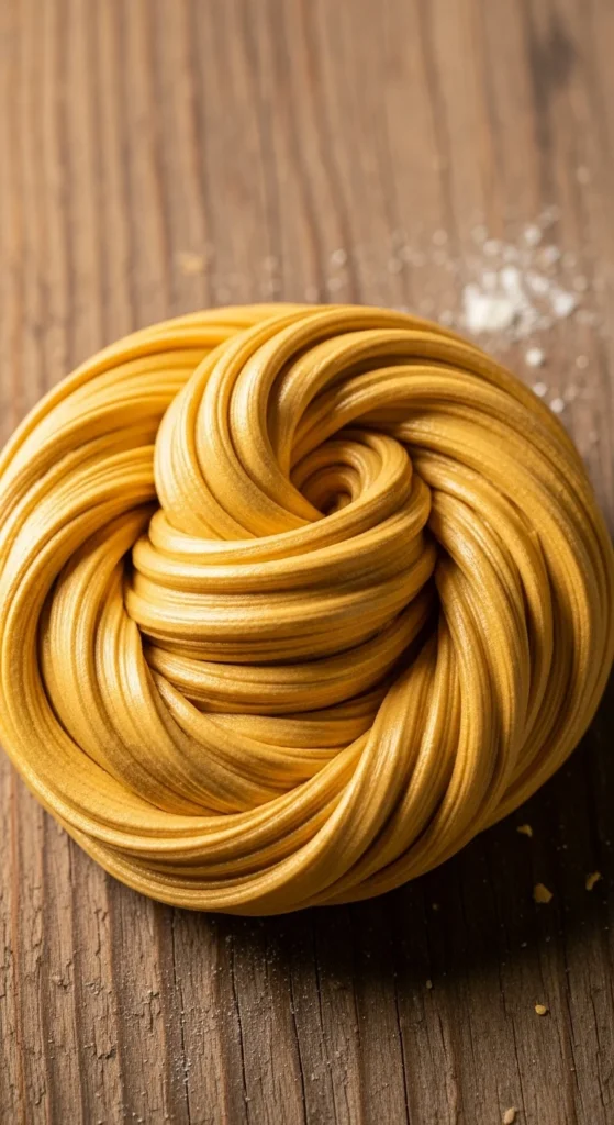 Metallic Gold Butter Slime