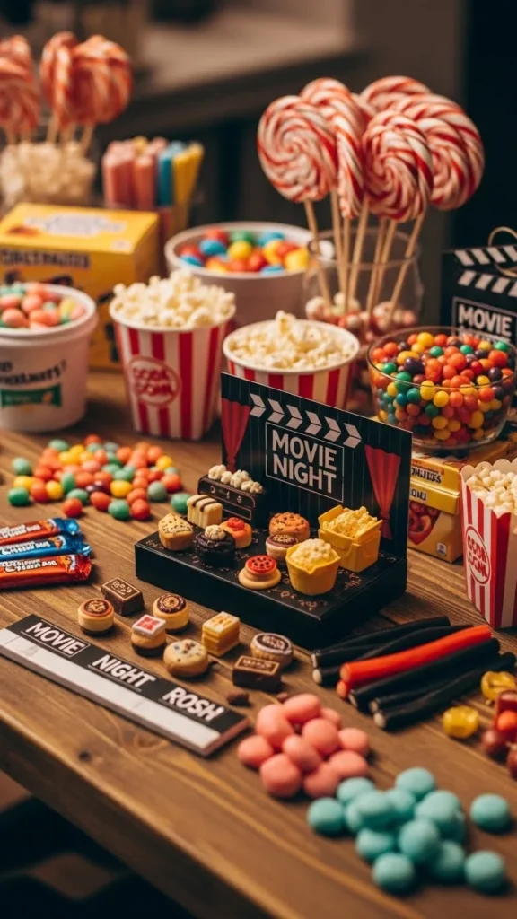 Movie Night Candy Bar