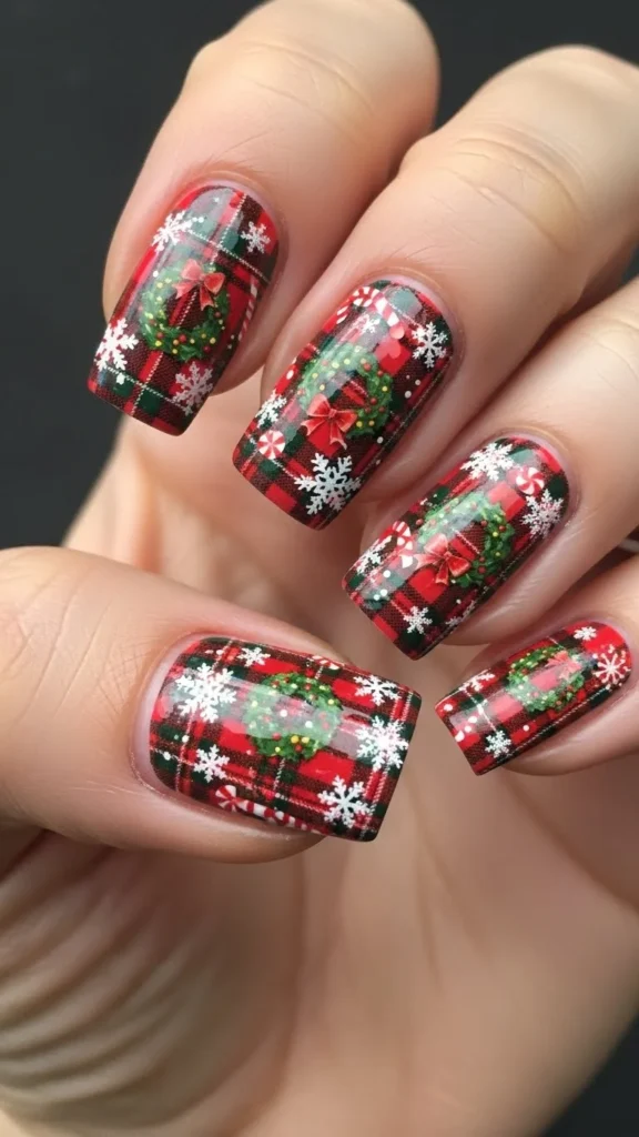  Red and Green Plaid