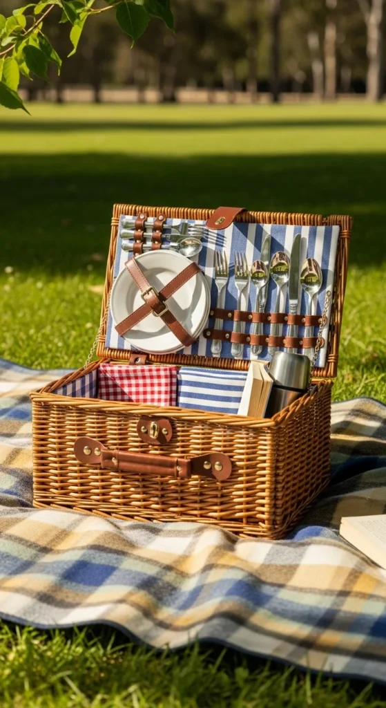 Outdoor Picnic Basket